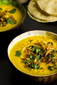 Coconut Lentil Curry, Sri Lankan Style. Recipe and Food Photography by Dharsika Finnemore, The Bellephant