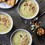 Creamy Coconut Broccoli Soup. Recipe and Food Photography by Shika Finnemore, The Bellephant