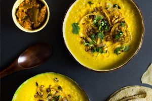 Coconut Lentil Curry, Sri Lankan Style. Recipe and Food Photography by Shika Finnemore, The Bellephant