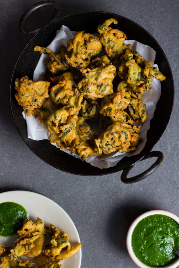 Vegetable Pakora Recipe and Food Photography by Shika Finnemore, The Bellephant