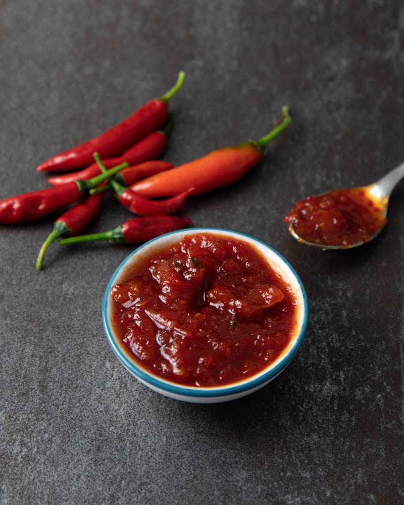 Garlic, Ginger and Lemongrass Chilli Jam by Shika Finnemore, Thebellephant.com